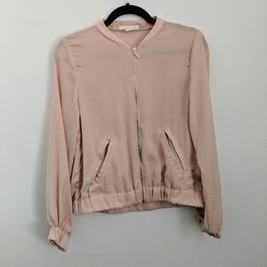 Pink Bomber Jacket